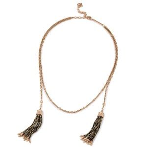 KENDRA SCOTT • Rose Gold Monique Lariat 5-way Necklace
